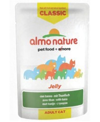 Almo Nature Classic - Jelly Tonijn - 24 x 55 gr