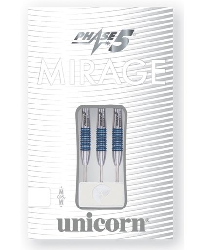 Unicorn Mirage Phase 5 Mirage Blue 95% 28 gram Dartpijlen