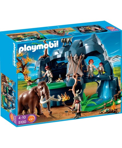 Playmobil Grot Met Mammoet - 5100