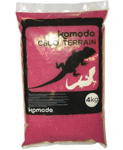Komodo Caco Zand - Donkerrood - 4 kg