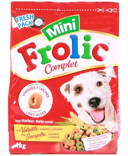 Frolic Mini Hondenvoer - Met Gevogelte - 6st x 1kg