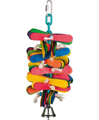 Nobby kooi speelgoed met houten stokjes 25 x 9,5 cm - 1 ST