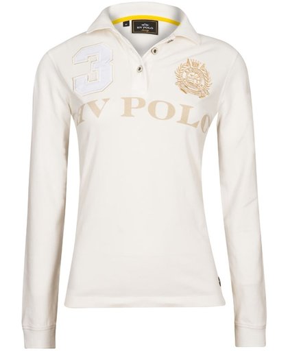 HV Polo Favouritas Eques LS - Polo Shirt - Ecru - M
