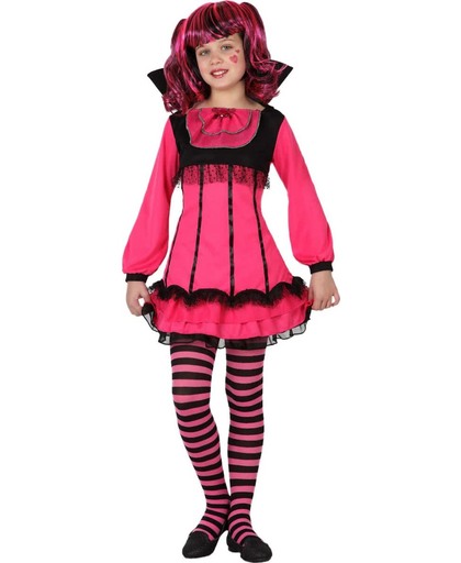 Roze vampier kostuum voor meisjes Halloween  - Verkleedkleding - 152/158