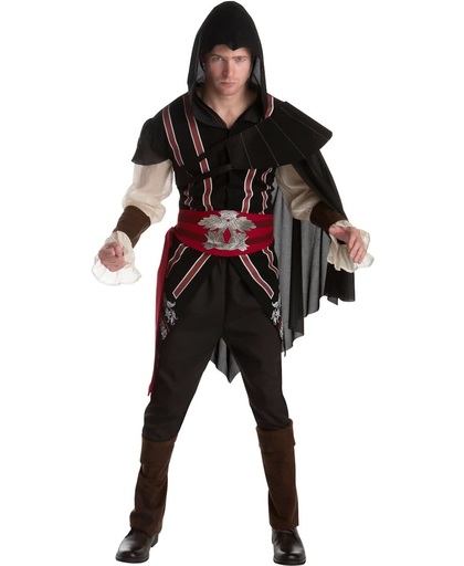 Klassiek Assassin's Creed™ Ezio kostuum voor volwassenen - Maat One Size