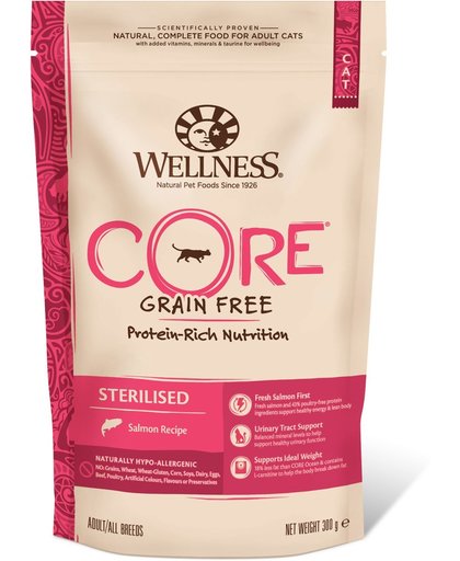 Wellness Core Grain Free Cat Sterilised Zalm 300 g