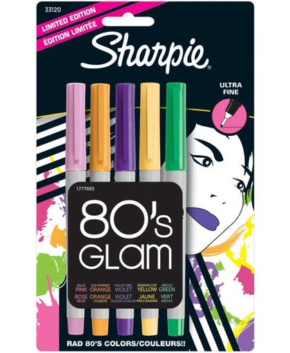 Sharpie set 80's Glam
