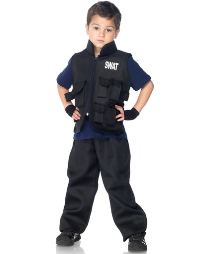 SWAT kostuum voor jongens - Kinderkostuums - 134/146