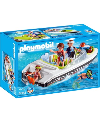 Playmobil Zwarte Speedboot - 4862