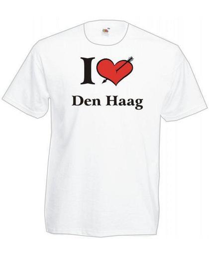 Mijncadeautje T-shirt WIT (maat XL) - Den Haag