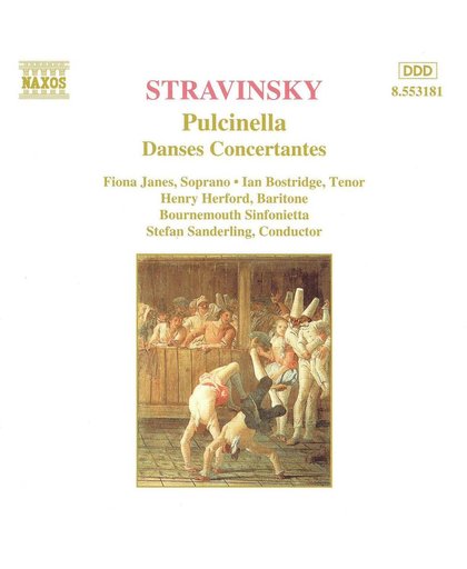 Stravinsky: Pulcinella, Danses Concertantes / Sanderling