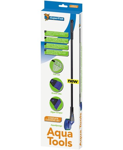 Superfish Aqua Tools - Aquarium - Schoonmaakset - 5 in 1 set