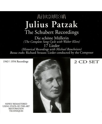 Julius Patzak - The Schubert Record