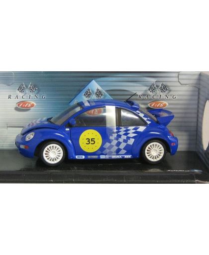 Volkswagen New Beetle Volkswagen Motorsport #35 1999 1:18 Solido Blauw