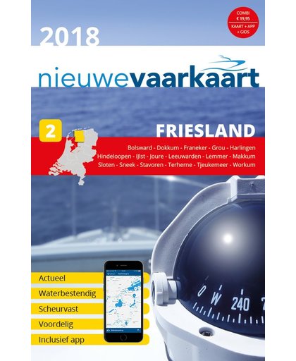 Nieuwe Vaarkaart Friesland nr2