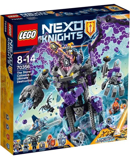 LEGO NEXO KNIGHTS De Stenen Kolos der Ultieme Vernietiging - 70356