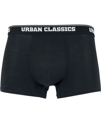 Urban Classics Modal Boxer Shorts Double-Pack Girl set zwart