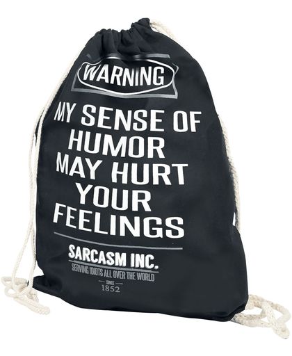 Sarcasm Inc. My Sense Of Humor Gymtas zwart