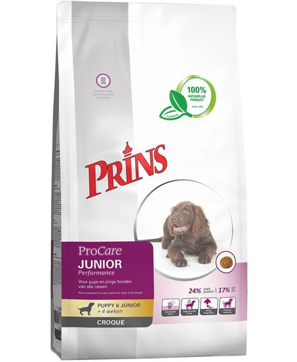 Prins Procare Hondenvoer Junior Performance - Actieve Jonge Hond - 10 kg