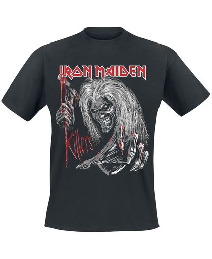 Iron Maiden Ed Kills Again T-shirt zwart