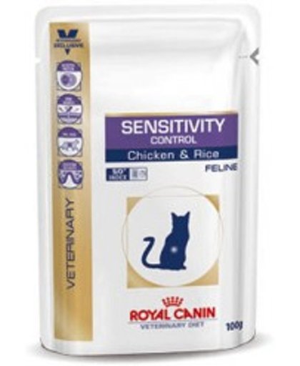Royal Canin Sensitivity Control - Kip - Kattenvoer - 12 x 100 g