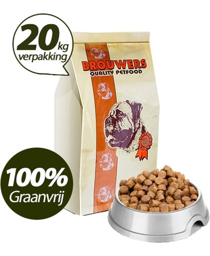 Graanvrij - Superieur (Premium) Kip & Aardappel - 20 KG - 100% Graanvrij Hondenvoer