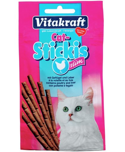 Vitakraft Cat-Stickis Slim 25 g Gevogelte&Lever