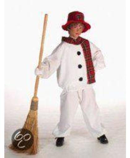Kinder kerst kostuum sneeuwpop maat 140