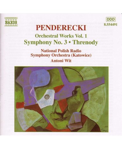 Penderecki: Orchestral Works Vol 1 / Antoni Wit, Polish RSO