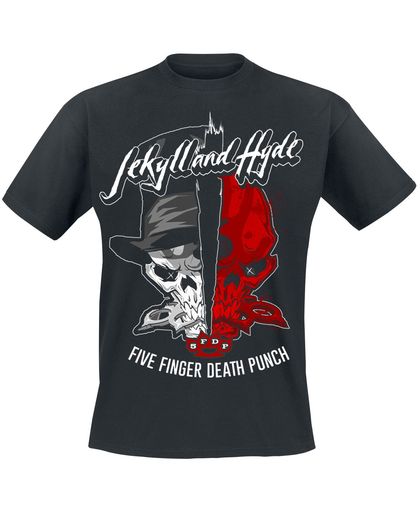 Five Finger Death Punch Jekyll And Hyde T-shirt zwart