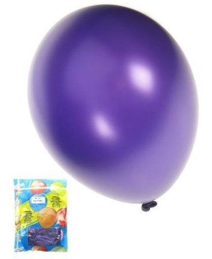 Kwaliteitsballon metallic paars