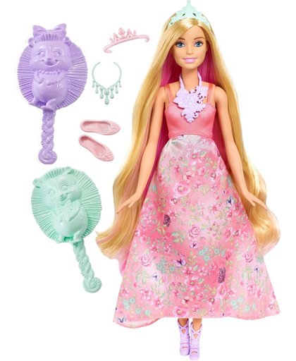 Barbie Dreamtopia Kleur en Stijl Prinses Blond - Barbiepop