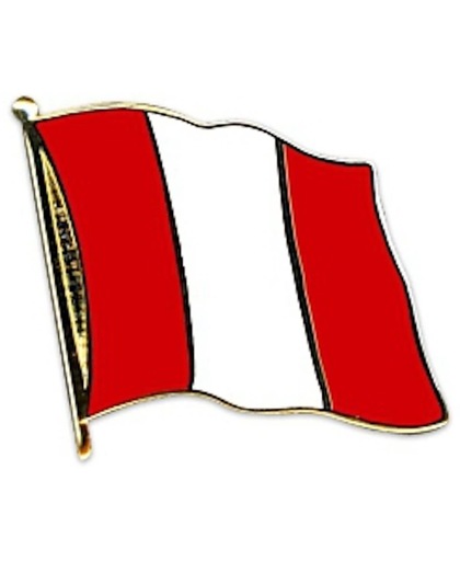 Pin vlag Peru