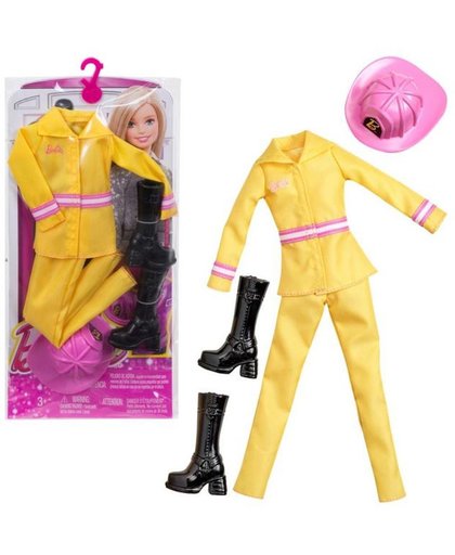 Barbie Kleding - Outfit - Brandweer