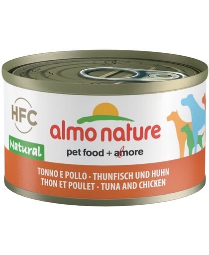 Almo Nature  - Hond - Natvoer - Kip & Tonijn - Adult - 24 x 95 gr