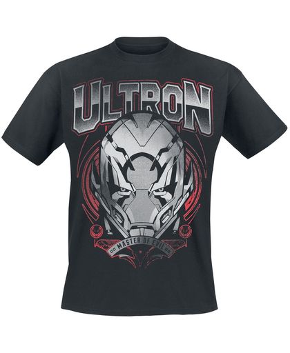 Avengers Age Of Ultron - Ultron - Master Of Evil T-shirt zwart