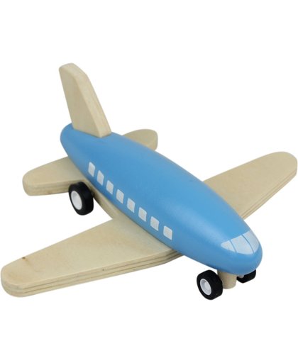 Race vliegtuig blauw