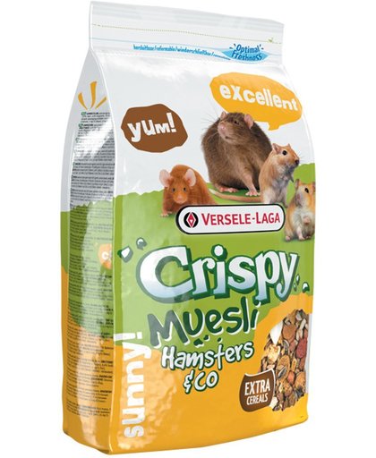 Versele-Laga Crispy Hamstervoer - Extra Vitamine E