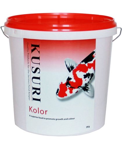 Kusuri Kolor - 5 Kilo emmer - medium pellets - 6 mm