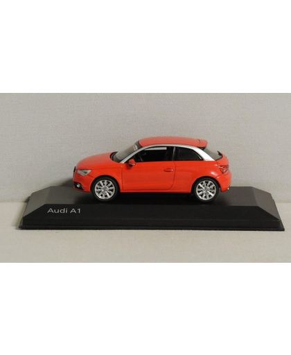 Audi A1 1:43 Kyosho Rood 501.10.010.23