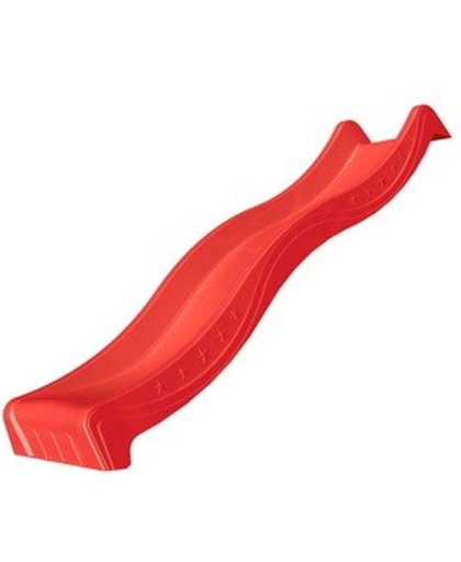 Intergard Glijbaan rood - voor houten speeltoestellen 150cm platvormhoogte