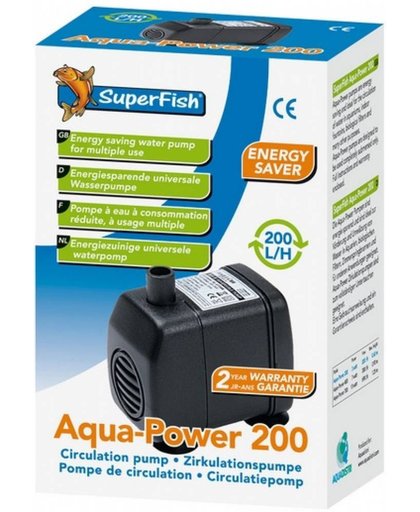 Superfish Aqua-Power 200 Waterpomp - 200 L/H