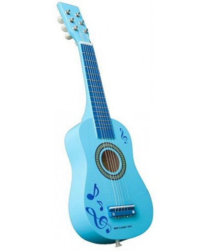 Speelgoed gitaar blauw