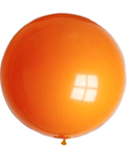 Mega ballon oranje 250 cm