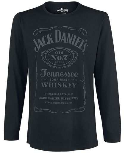 Jack Daniel&apos;s Tennessee Whiskey Longsleeve zwart