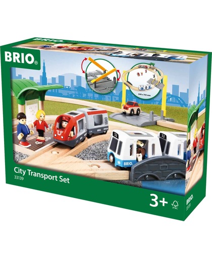 Brio City transport Set 33139