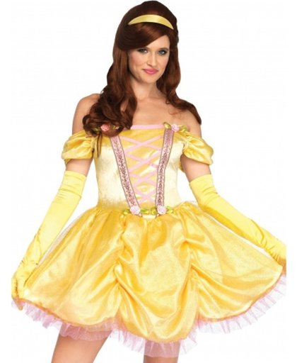 Geel betoverde prinses kostuum voor vrouwen