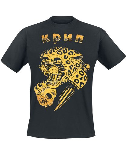 Kustom Kreeps GT Prison Creep T-shirt zwart