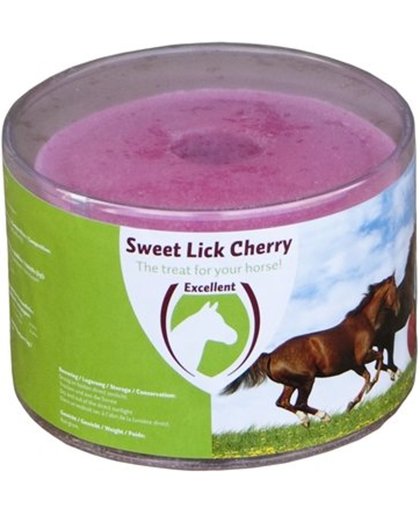 Excellent Sweet Lick  - Liksteen paard - Kers