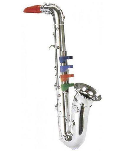 Bontempi Saxofoon met 4 tonen zilver